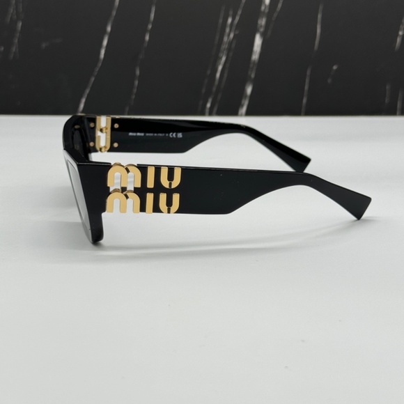 NEW SMU 09W 1AB5S0 MIU MIU BLACK MU09WS 1AB5S0 WOMEN MU 09WS 1AB5S0 SUNGLASSES main image 5